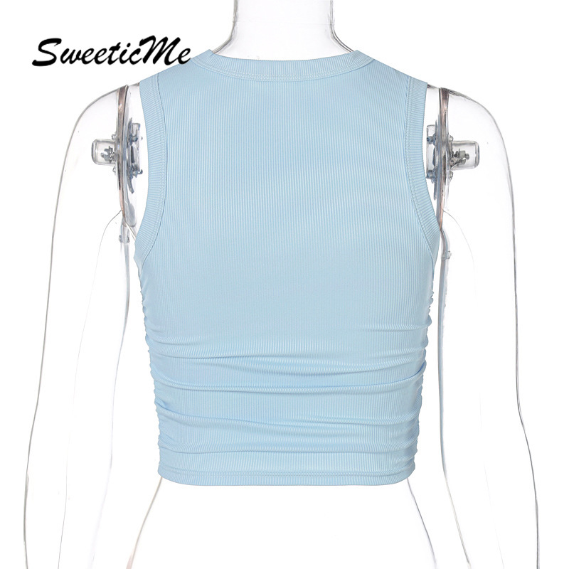 Áo Sát Nách Cổ Tròn Thiết Kế Mới Mỏng Năng Động Thời Trang Dành Cho Nữ