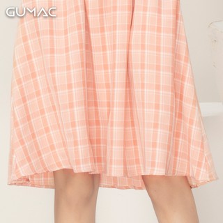 Đầm nữ yếm buột dây GUMAC DA916