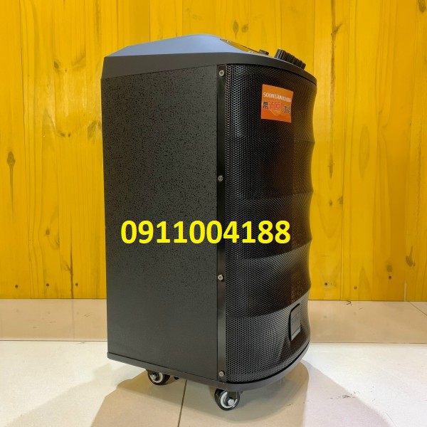 Loa Kéo Karaoke Sansui SoonTran SA3-10 ( ĐỜI MỚI ), Loa Thùng Gỗ Bass 2 Tấc Công Suất Lớn + Tặng Kèm 2 Micro Siêu Hút Âm