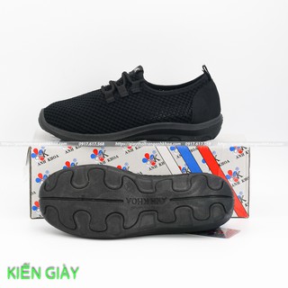 Giày thể thao hãng Anh Khoa AK662A-1 - Sợi flynit cao cấp dệt thành mũi giày, không ráp, đế đúc liền khối