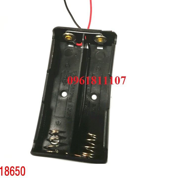 Đế pin đôi 18650 3.7V