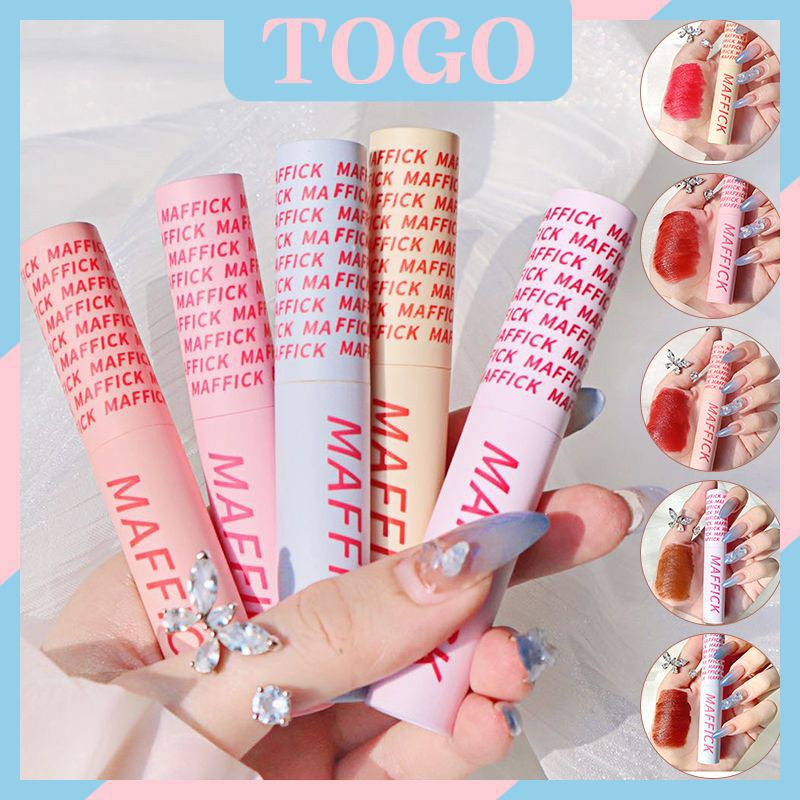 ☀☀☀ (Hàng Mới Về) Son Kem Dưỡng Ẩm Khó Phai Thiết Kế Vỏ Son In Chữ Độc Đáo ☝☝☝ | BigBuy360 - bigbuy360.vn