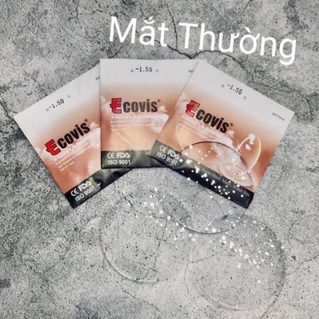 MẮT KÍNH ECOVIS TRÁNG CỨNG CHỐNG XƯỚC CAO 1.56