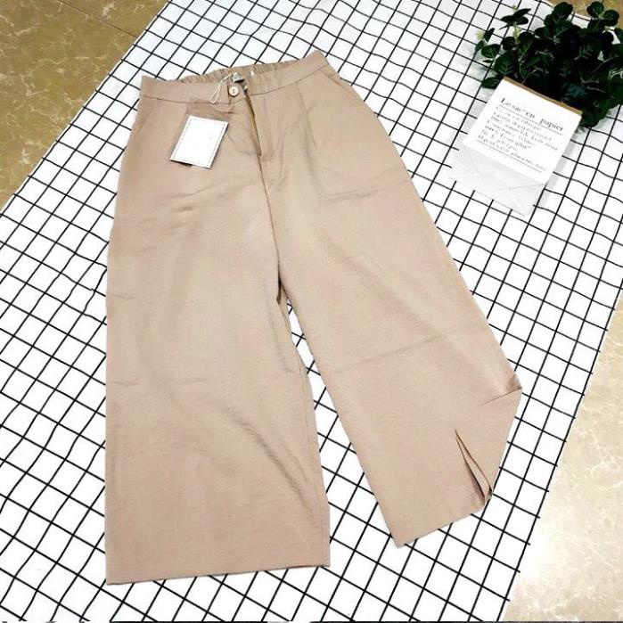 Bigsize  Quần đũi nữ ống rộng , dáng lửng, cạp chun sau, form rộng, nhiều màu sắc