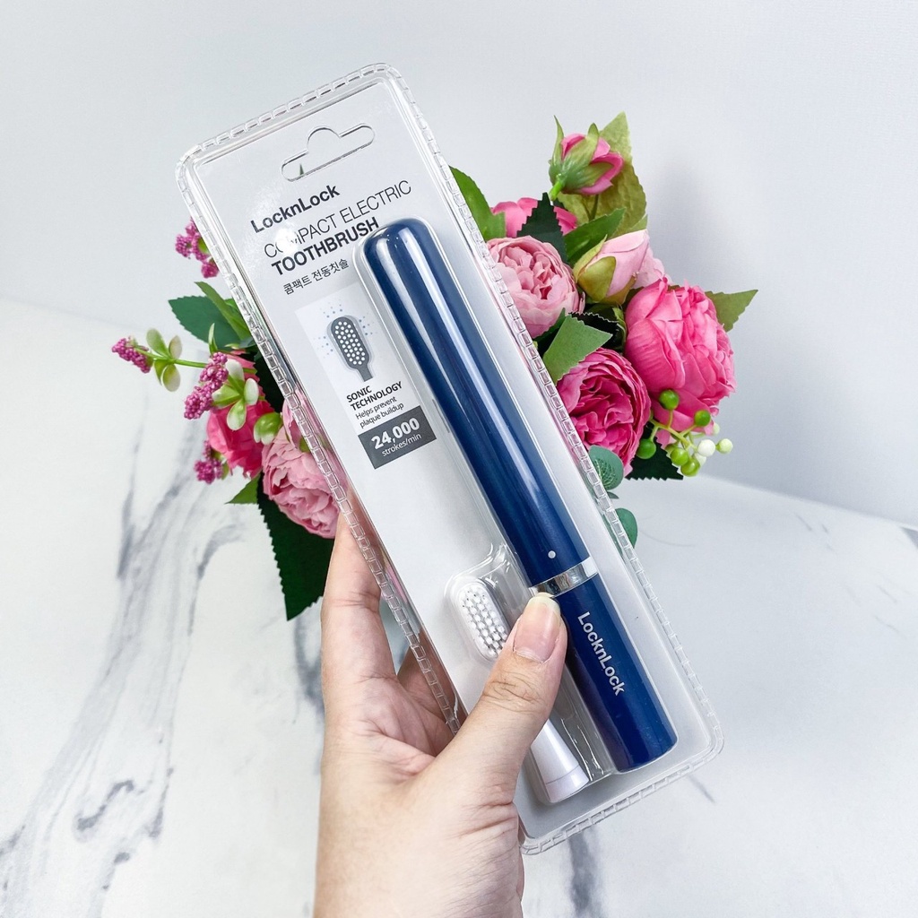 BÀN CHẢI ĐÁNH RĂNG ĐIỆN LOCKNLOCK ENR344NVY