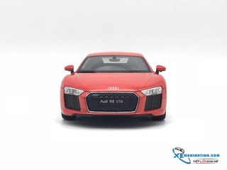 Xe Mô Hình Audi R8 V10 1:18 Welly (Đỏ)