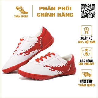 Giày đá bóng phủi Bata Wika Ultra 3 - Sân cỏ nhân tạo đế cao su - Khâu full đế