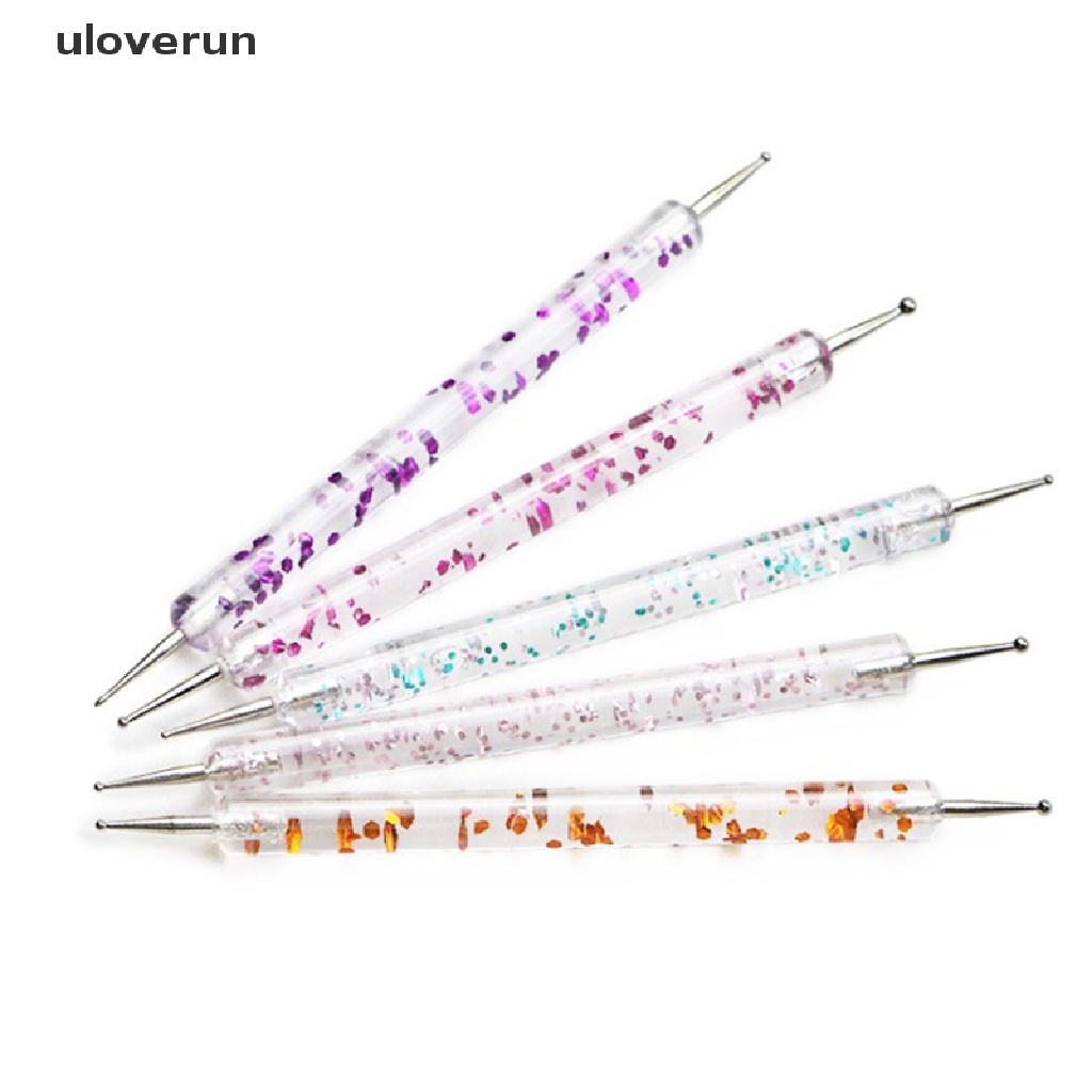 [Hàng mới về] 5 dụng cụ chấm vẽ móng 2 đầu tạo kiểu nghệ thuật