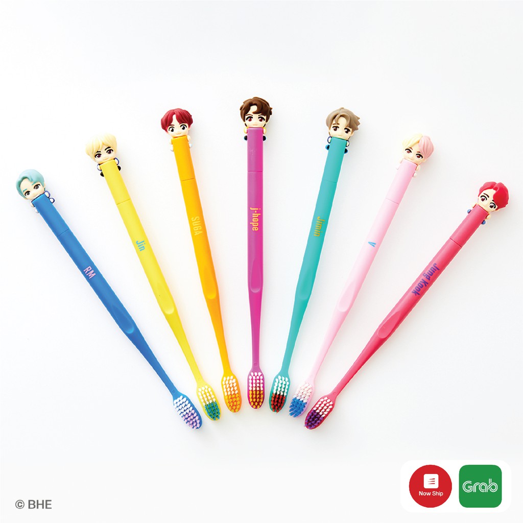 Bàn Chải Đánh Răng BTS TOOTHBRUSH. Độc Quyền 7 Thành Viên BTS.