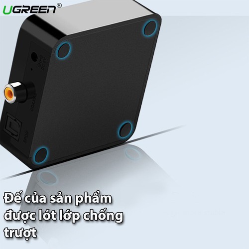 [Mã 44ELSALE2 giảm 7% đơn 300K] Bộ Chuyển Đổi Âm Thanh Từ Quang, Coaxial sang AV Ugreen 30523 chính hãng