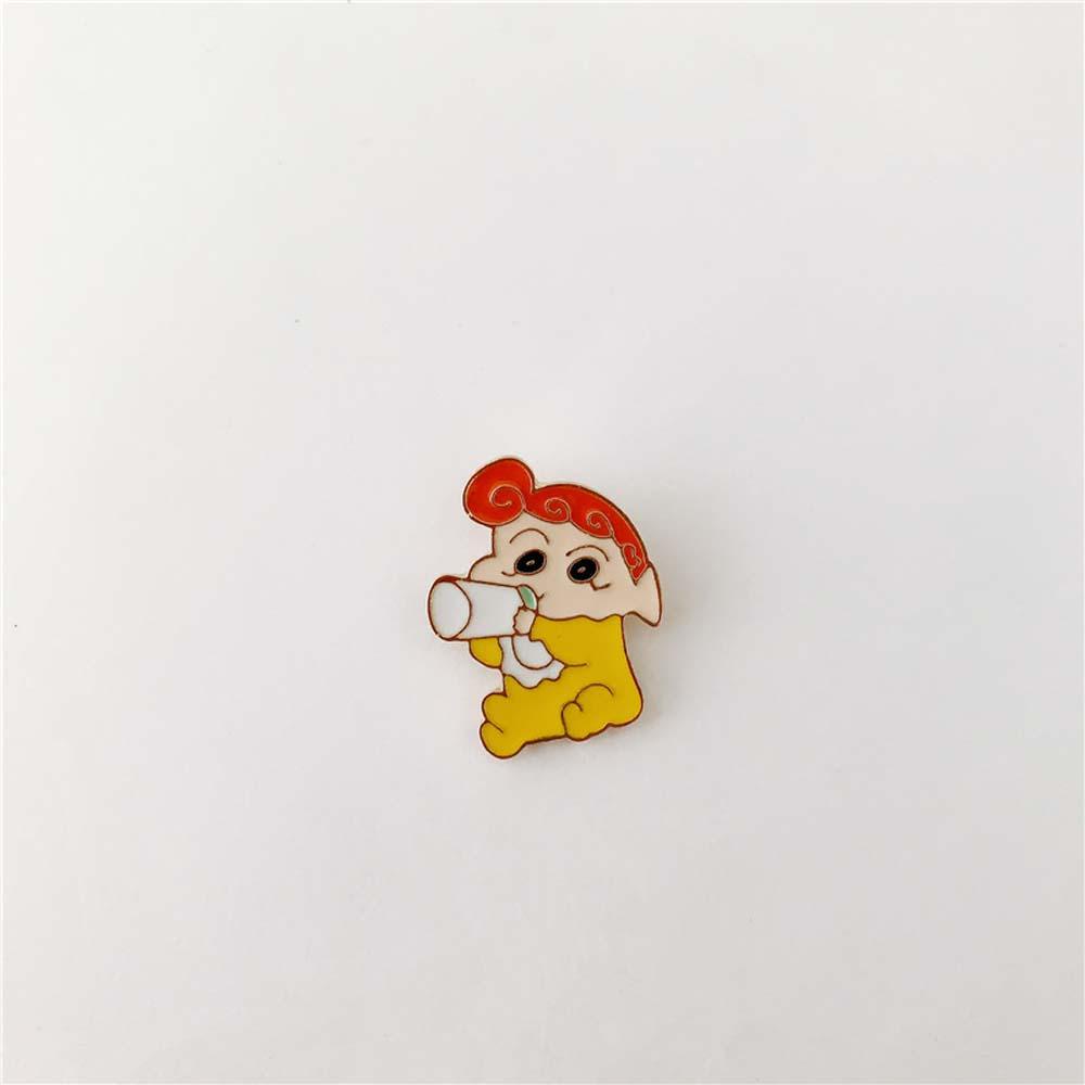 Ghim Cài Áo Hình Hoạt Hình Shin-chan Ngọt Ngào Cho Nữ