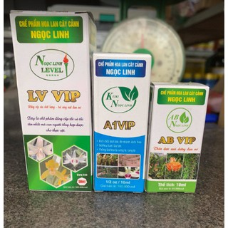 Bộ 3 lọ nuôi dưỡng kích kie phong lan Ngọc Linh