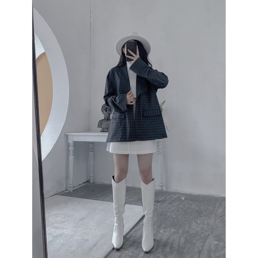 Chân váy kaki ngắn