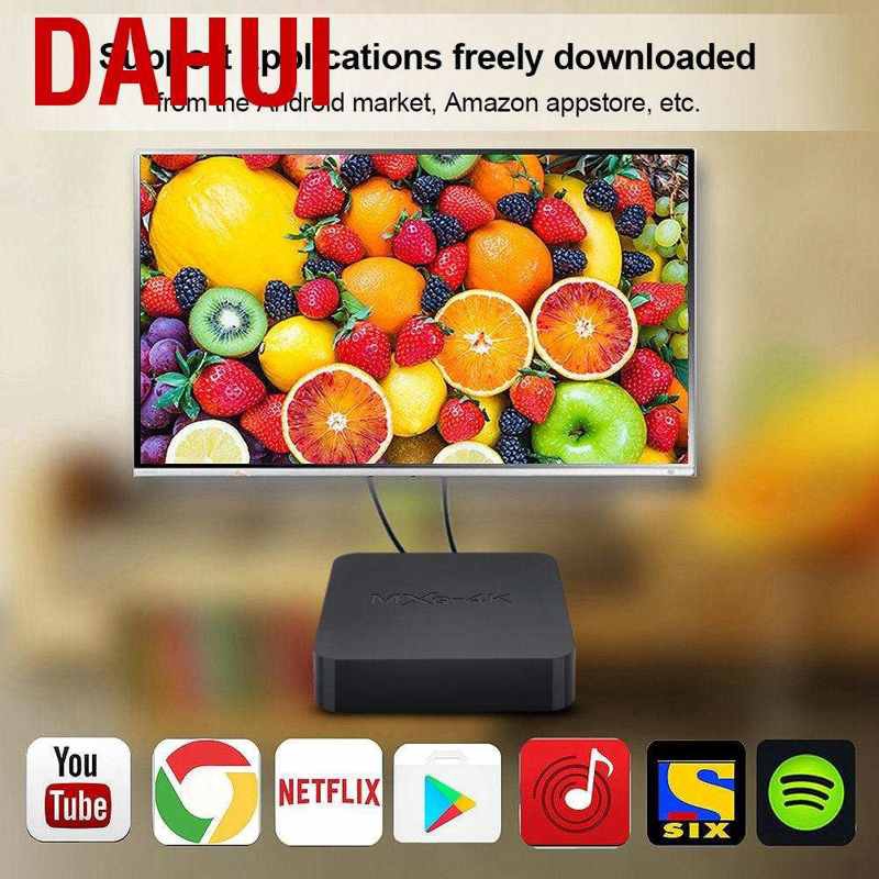 Đầu Chuyển Đổi Tv Thường Thành Smart Tv Box Wifi Set-top Hdmi Cho Mxq-4k-h3-1 + 8g 110-240