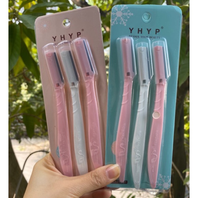 Bộ 3 dao cạo lông mày