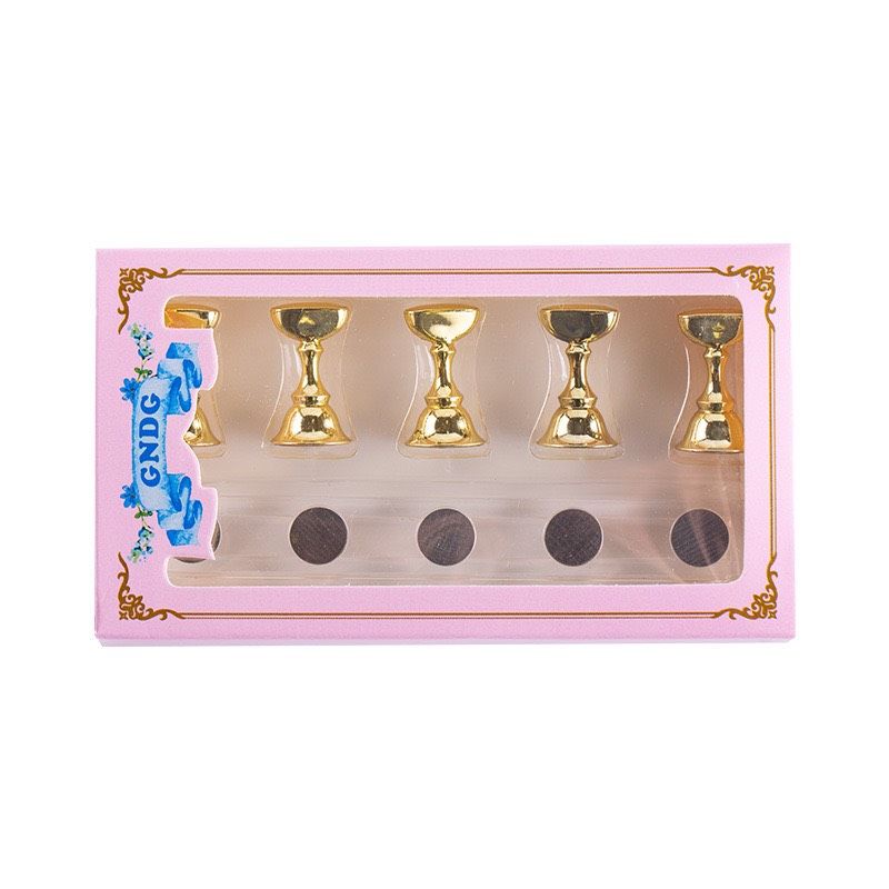 Set đế cờ gắn móng giả tập vẽ nail - đế nam châm gắn móng mẫu chuyên dụng