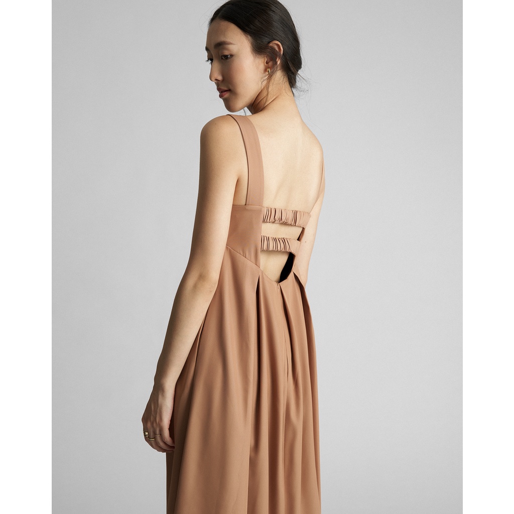 KHÂU BY CQ- Đầm hai dây cut-out lưng Joella