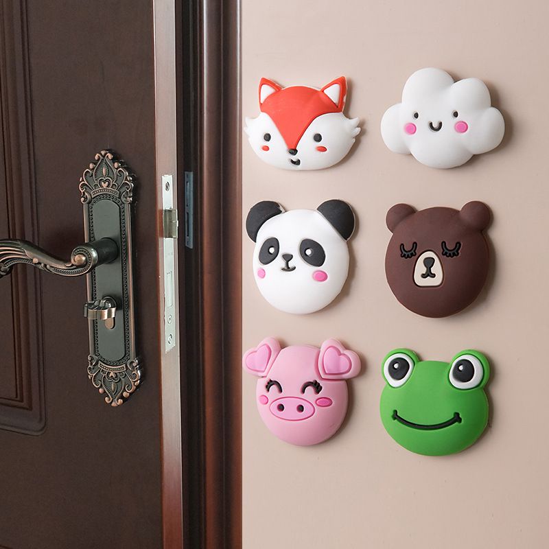 Mút dán chặn cửa chống va đập hình thú cực dễ thương