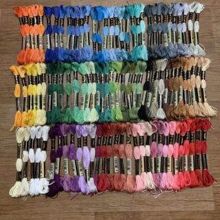 Set 100 tép chỉ thêu hãng Airo