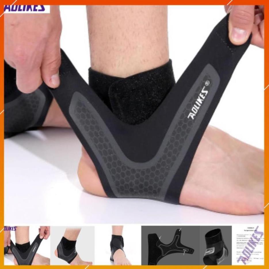 [Sỉ] - AOLIKES AL 7130 - 4546 - 1527 - 1526 -1 cái - Đai cuốn cổ chân, bảo vệ mắt cá chân chống trơn trượt chuyên gym