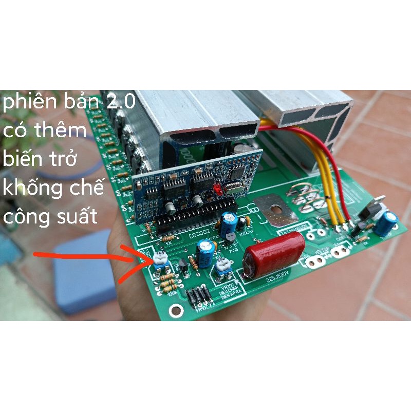 Mạch inverter sóng sin chuẩn 1000W-4000W .12V-48V