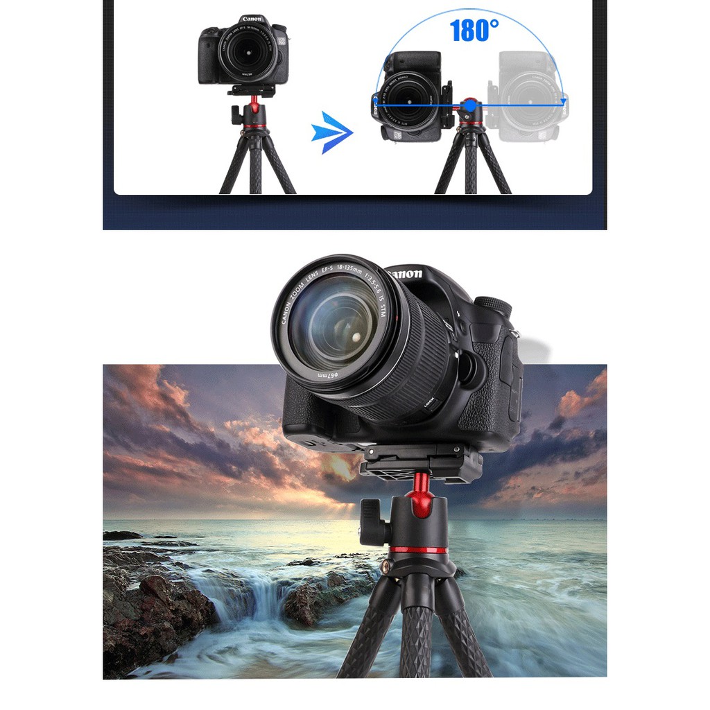 Chân máy ảnh,điện thoại,... YT-138A có Gimbal