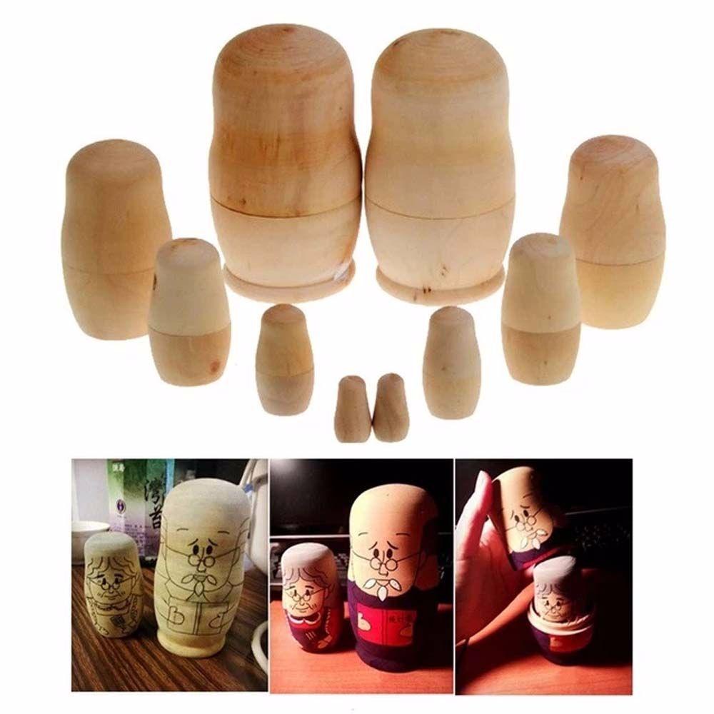 Set 5 Búp Bê Nga Matryoshka Dùng Để Trang Trí