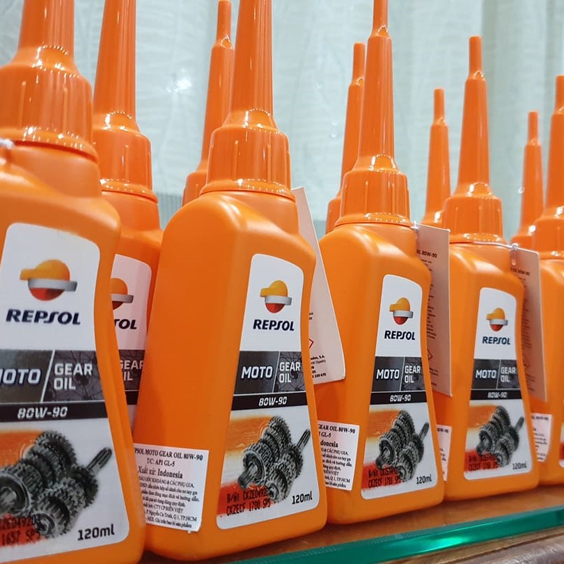 Nhớt hộp số cao cấp Repsol Moto Gear Oil 80W90 120ml