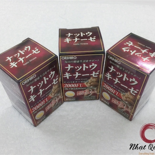 Viên uống hỗ trợ ch ống đột quỵ Orihio 2000FU/4000FU Orihiro 60 viên
