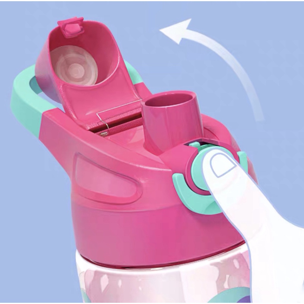Bình nước uek cho bé 460ml có tuí đựng và dây đeo