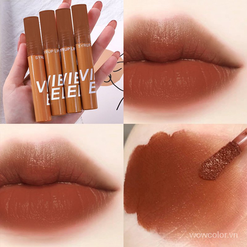 [Hàng mới về] Son kem VIBELY 2.2g trang điểm lâu trôi chống thấm nước thời trang
