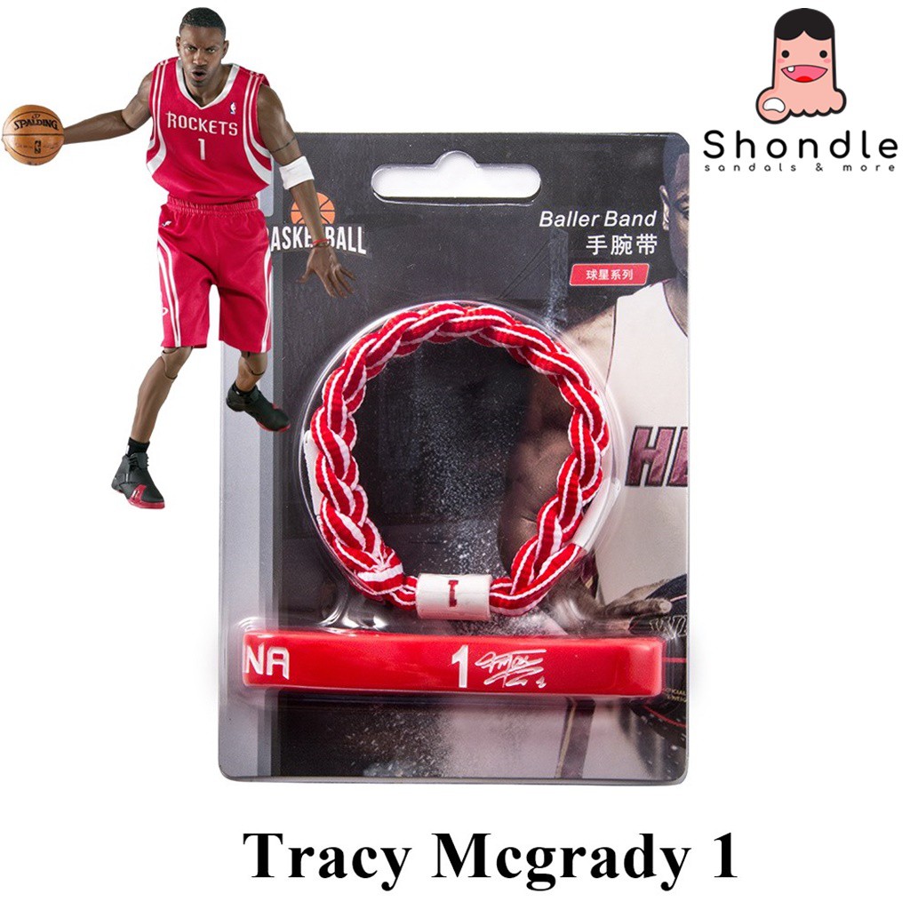 Vòng Tay NBA Tracy Mcgrady 1 [Tặng móc khoá ][Hình Thật]