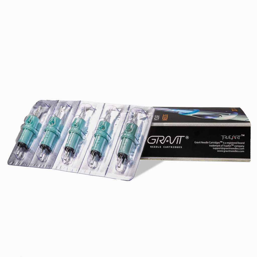 Kim xăm đầu đạn GRAVIT  siêu bén, hộp 20 cây