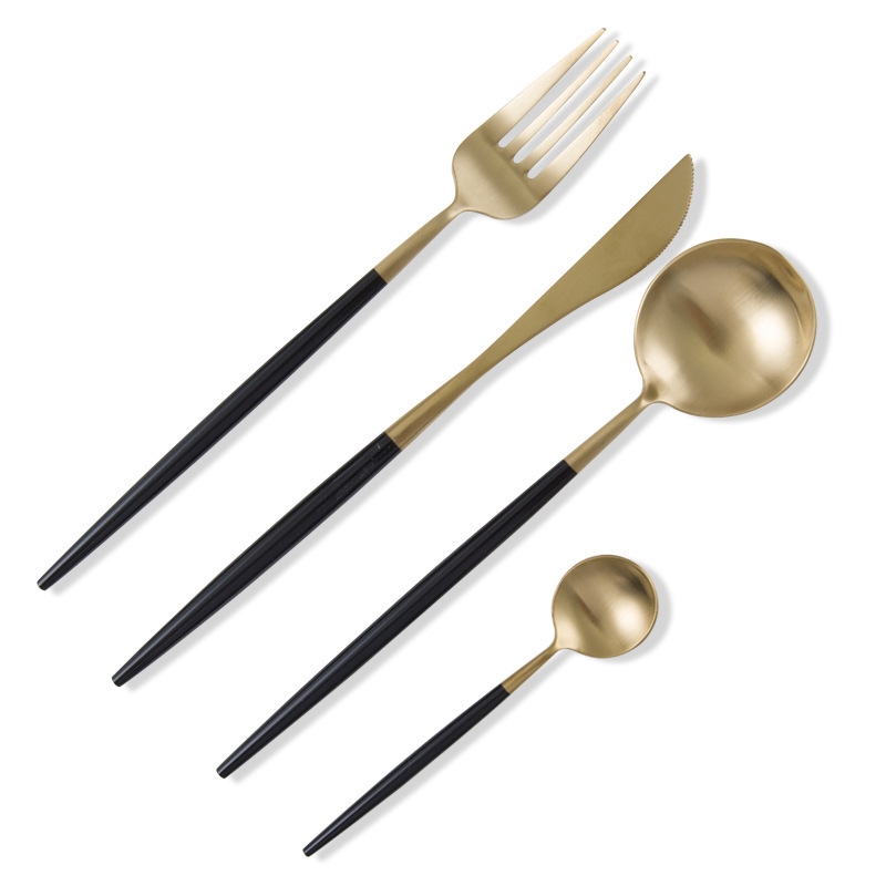 Dao / Nĩa / Thìa / Đũa ăn phong cách châu Âu phù hợp dùng bít tết trái cây