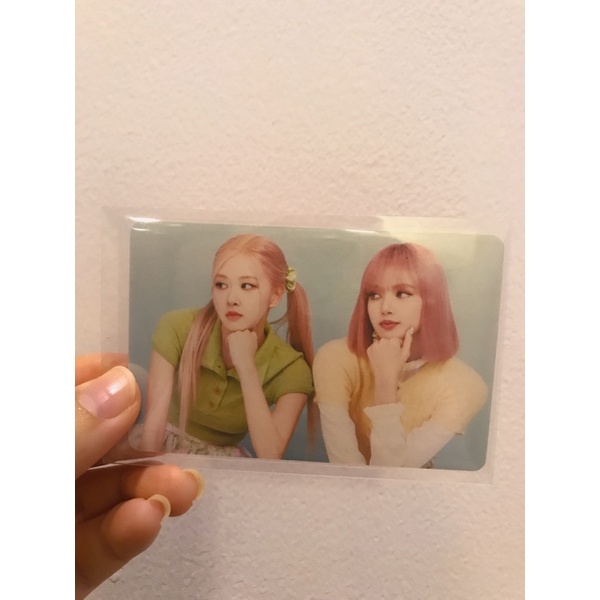 Card blackpink wc22 welcoming chính hãng