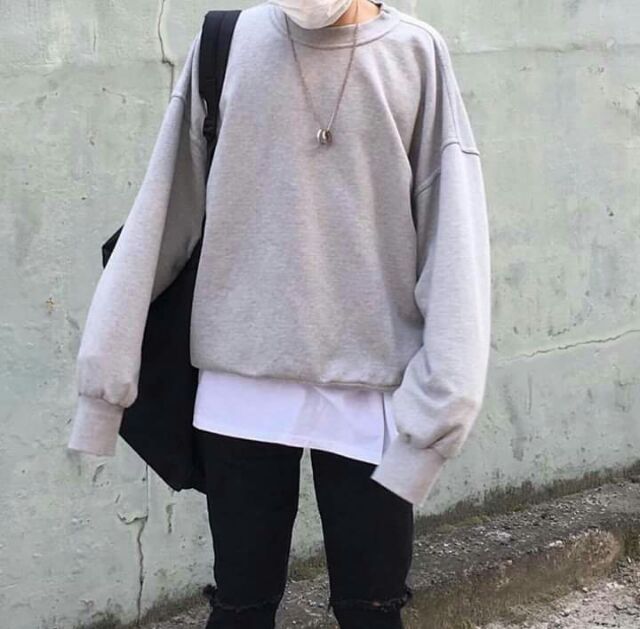 Áo Sweater form rộng