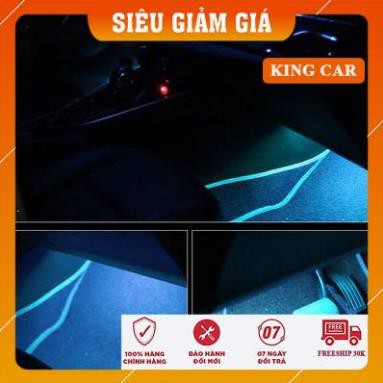 Bộ đèn led 7 màu cảm ứng theo nhạc trang trí trên ô tô - Shop KingCar