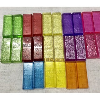 Thỏi vàng Thần Tài Ngũ Sắc ( Cao 5cm )