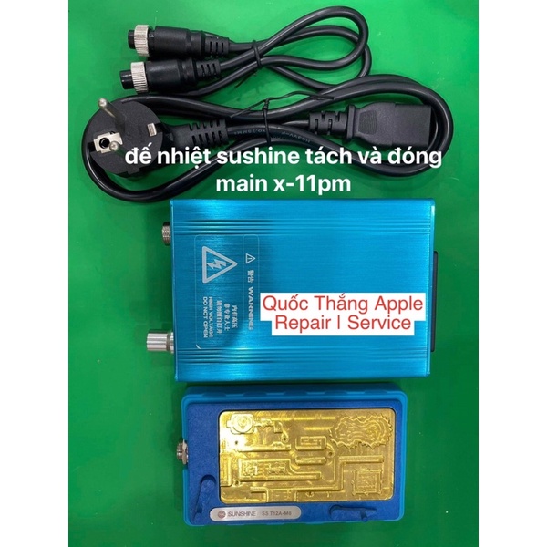 Đế nhiệt Sunshine đóng và tách main cho iPhone X đến 12Promax