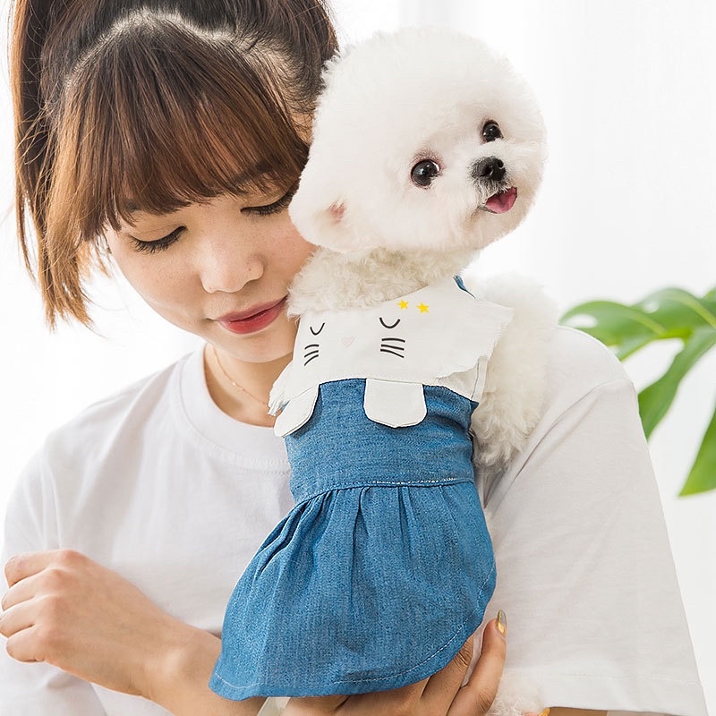 Váy thỏ chó mèo quần áo thú cưng (SP36)