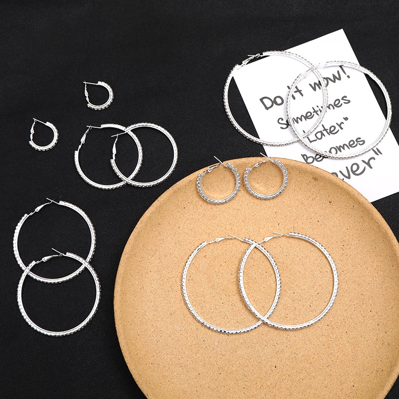 Đôi Bông Tai Khoen Tròn Thời Trang Cho Nữ