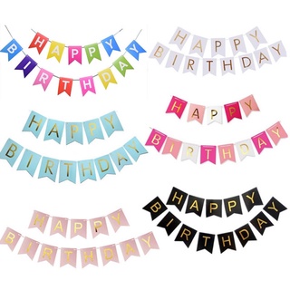 Dây chữ happy birthday nhiều chủ đề trang trí sinh nhật