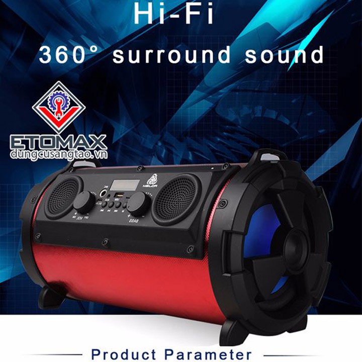 Loa bluetooth công nghệ siêu trầm HBPC1602 cao cấp