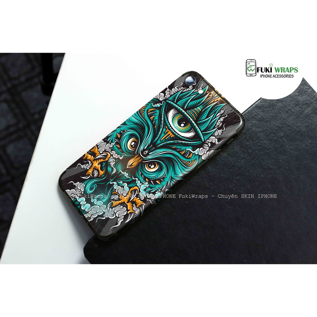 Tấm dán Skin FULL VIỀN Dành Cho 13ProMax 12ProMax 11ProMax X XS XR XSMAX 6Plus 7Plus 8Plus FukiShop