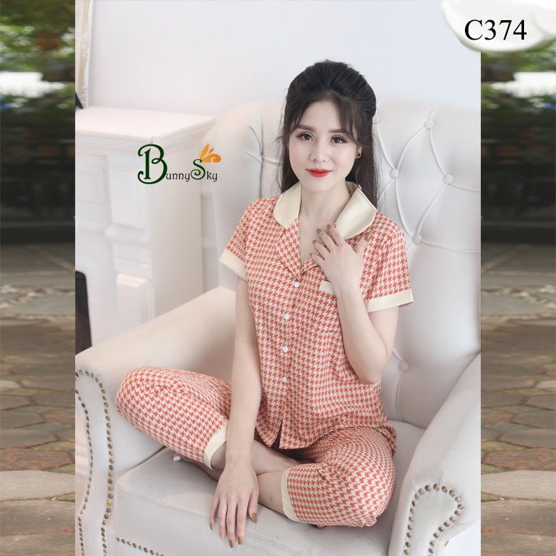 Đồ bộ mặc nhà, mặc sau sinh, đồ bộ thiết kế họa tiết đẹp