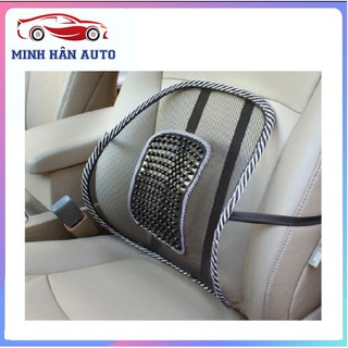 Tấm Tựa Lưng Ghế Ô Tô Lưới Siêu Thoáng Khí Siêu Thoải Mái, Đệm lưới tựa lưng gắn ghế dựa tiện dụng