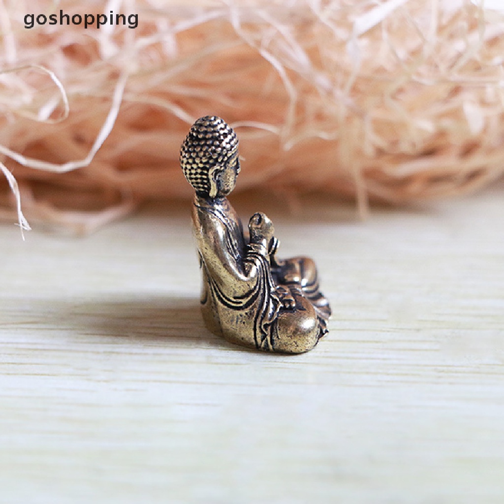 Tượng Phật shakyamuni Mini Bằng Đồng Nguyên Chất Trang Trí Nhà Cửa