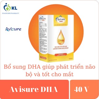 AVISURE DHA -DHA tinh chất từ Nauy cho mẹ bầu, giúp bé phát triển não bộ và thị giác tối ưu