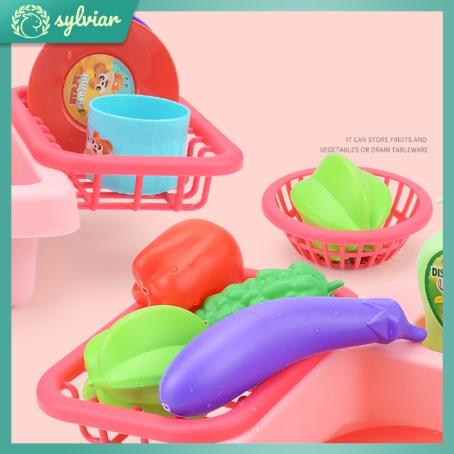 Bộ Đồ Chơi Máy Rửa Chén Và Bồn Rửa Chén Thú Vị Cho Bé