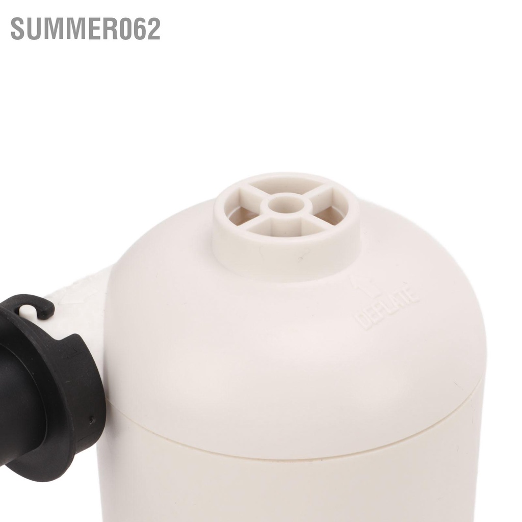 Summer062 Máy bơm không khí điện USB 2A DC5V có thể sạc lại đa năng thổi di động với vòi phun cho Sofa Lifebuoy